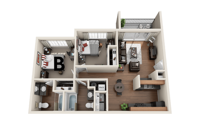 2x2 the outpost san marcos apartments b