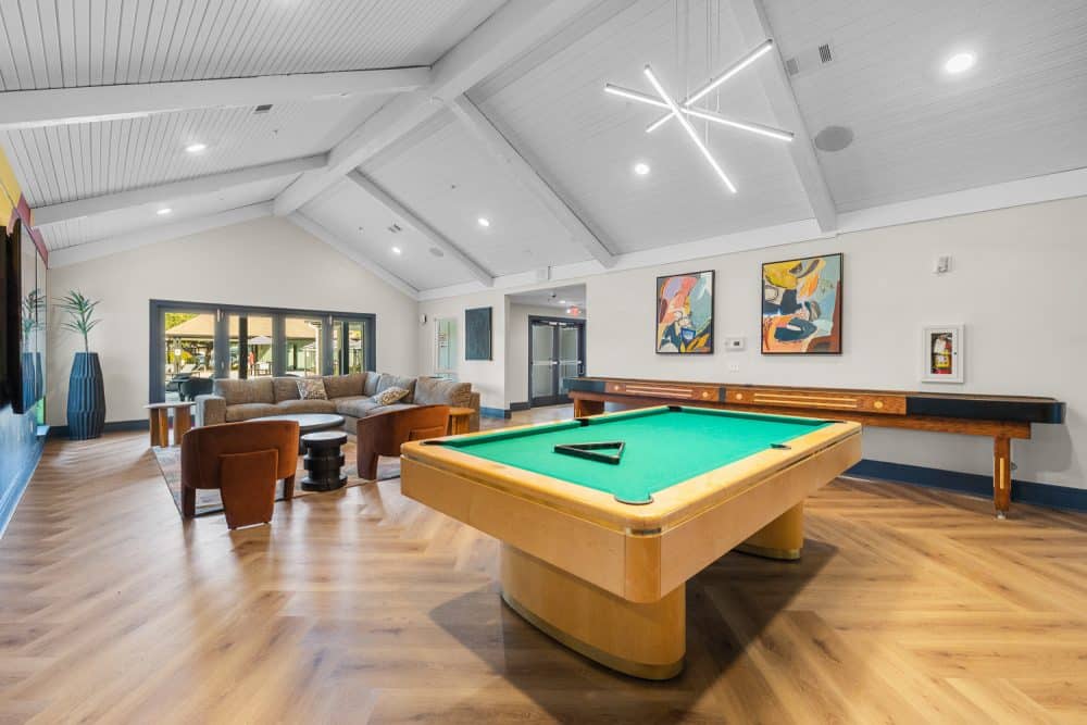 the outpost san marcos apartments near texas state university clubhouse billiard table