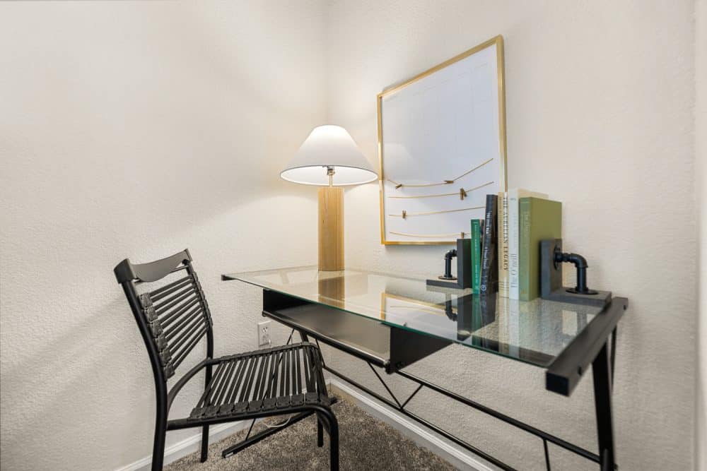 the outpost san marcos apartments near texas state university fully furnished bedroom desk